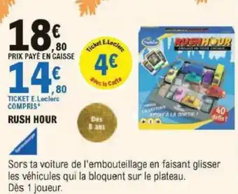 E.Leclerc Rush Hour offre