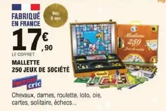 E.Leclerc Malette 250 Jeux de Société offre