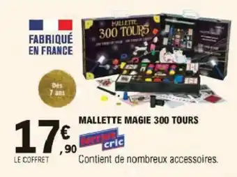 Mallette Magie 300 Tours