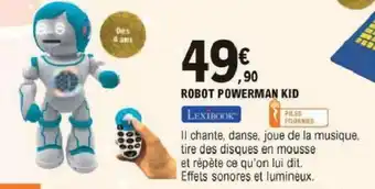 E.Leclerc Robot powerman kid offre