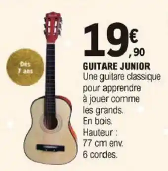 Guitare junior