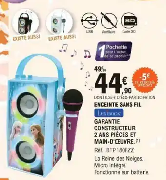 Enceinte sans fil