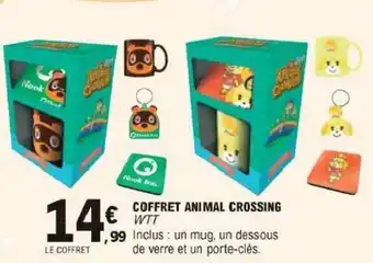 Coffret animal crossing