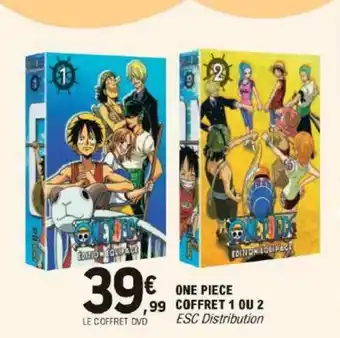 E.Leclerc One piece coffret 1 ou 2 offre