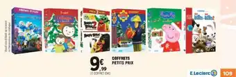 E.Leclerc Coffrets petits prix offre