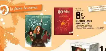 E.Leclerc Sélection livres harry potter offre