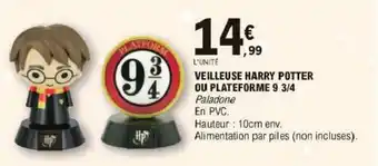 Veilleuse harry potter ou plateforme