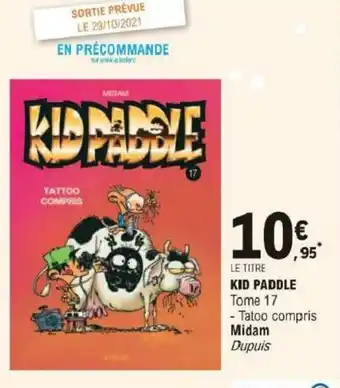E.Leclerc Kid paddle offre