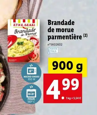 Brandade de morue pamentière