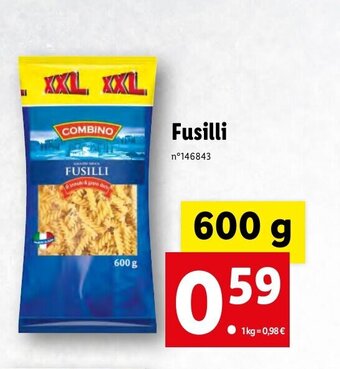 Lidl Fusilli offre