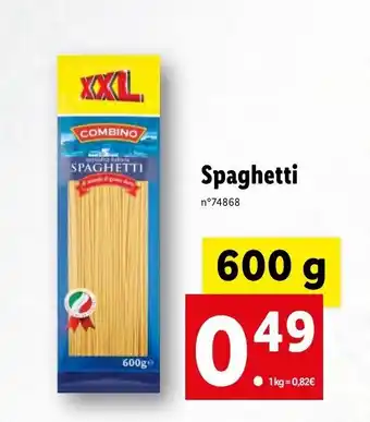 Lidl Spaghetti offre