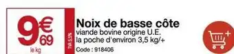 Promocash Viande bovine offre