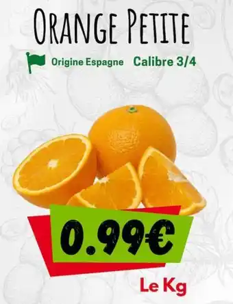 marché frais Géant Oranges offre
