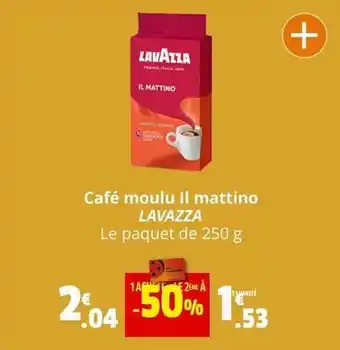 Coccinelle Express Café moulu offre