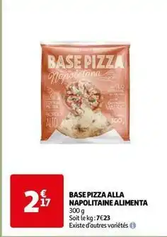 Auchan Alimenta - base pizza alla napolitaine offre