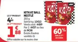 Auchan Barilla - pâtes penne rigate al bronzo offre