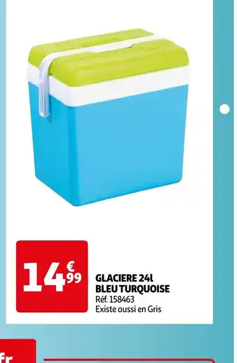 Auchan GLACIERE 241 BLEU TURQUOISE offre