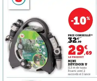 Hyper U MINI DÉVIDOIR U offre