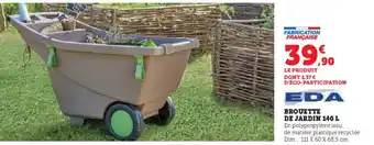 BROUETTE DE JARDIN 140 L