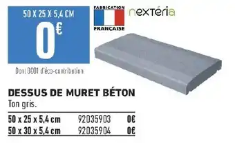 Brico Cash DESSUS DE MURET BÉTON offre