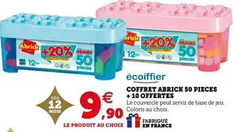 Abrick coffret abrick 50 pieces + 10 offertes