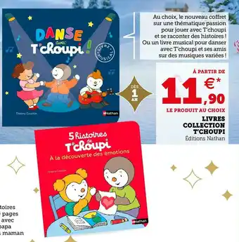 Livres collection t’choupi
