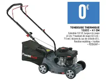 Brico Cash TONDEUSE THERMIQUE 132CC 41 CM offre