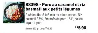 Thiriet 88398- Porc au caramel et riz basmati aux petits légumes offre