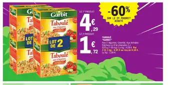 E.Leclerc TABOULÉ "GARBIT” offre