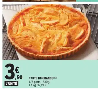 E.Leclerc TARTE NORMANDE (6)(7) offre