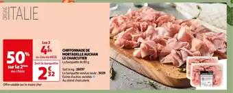 Auchan CHIFFONNADE DE MORTADELLE AUCHAN LE CHARCUTIER offre