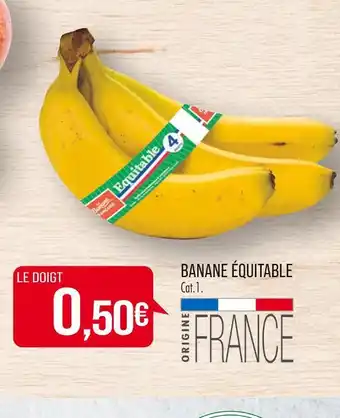 Match BANANE ÉQUITABLE offre