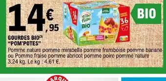 E.Leclerc Express GOURDES BIO POM'POTES offre