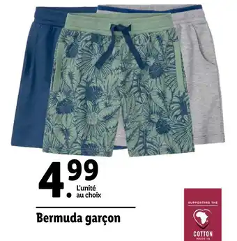 Lidl pepperts! Bermuda garçon offre