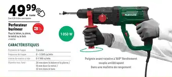 Lidl PARKSIDE Perforateur burineur offre