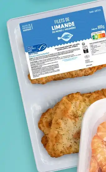 Lidl Filet de limande du Nord MSC meunière offre