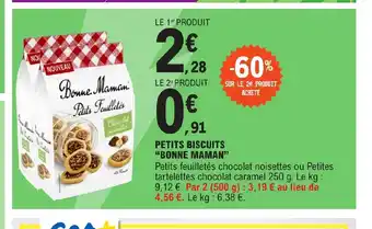 E.Leclerc Express PETITS BISCUITS "BONNE MAMAN" offre