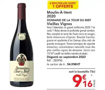 METRO Moulin-À-Vent 2020 offre