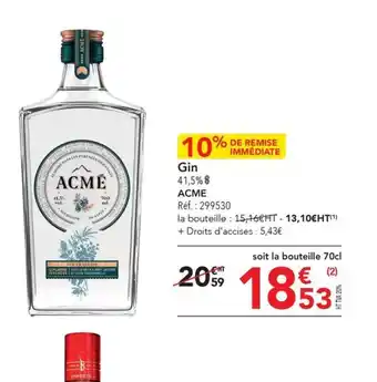 METRO Gin 41,5% offre