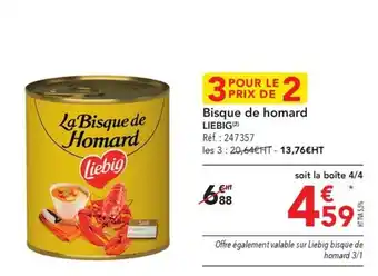 METRO Bisque de homard offre