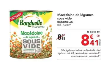 METRO Macédoine de légumes offre