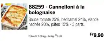 Thiriet 88259 Cannelloni à la bolognaise offre