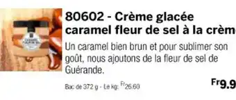 Thiriet 80602 - Crème glacée caramel fleur de sel à la crème offre