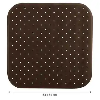 Bricorama Tapis antiderapant class premium 54x54cm chocolat offre