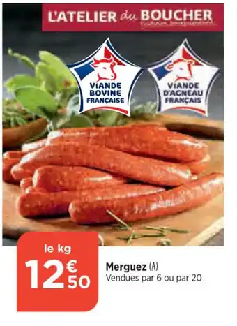 Maximarché Merguez (A) offre