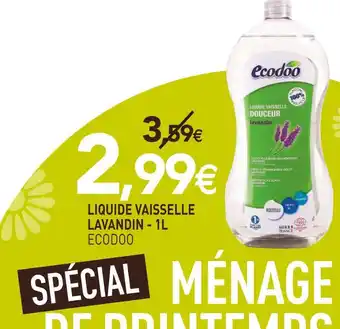 naturéO ECODOO LIQUIDE VAISSELLE LAVANDIN offre