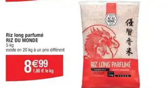 Cora x Carrefour Riz long parfumé RIZ DU MONDE offre