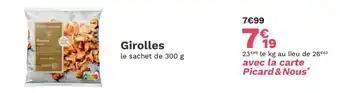 Picard Girolles offre