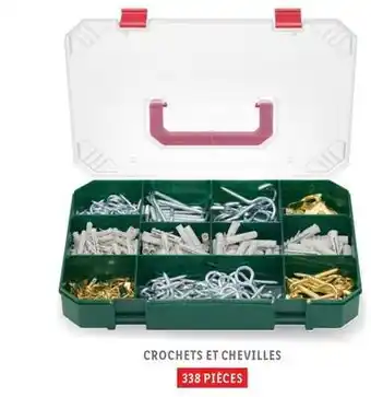 Lidl Crochets et chevilles offre