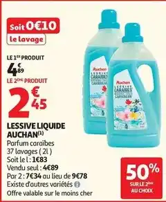 Auchan Supermarché Truite fumée d'aquitaine ovive offre